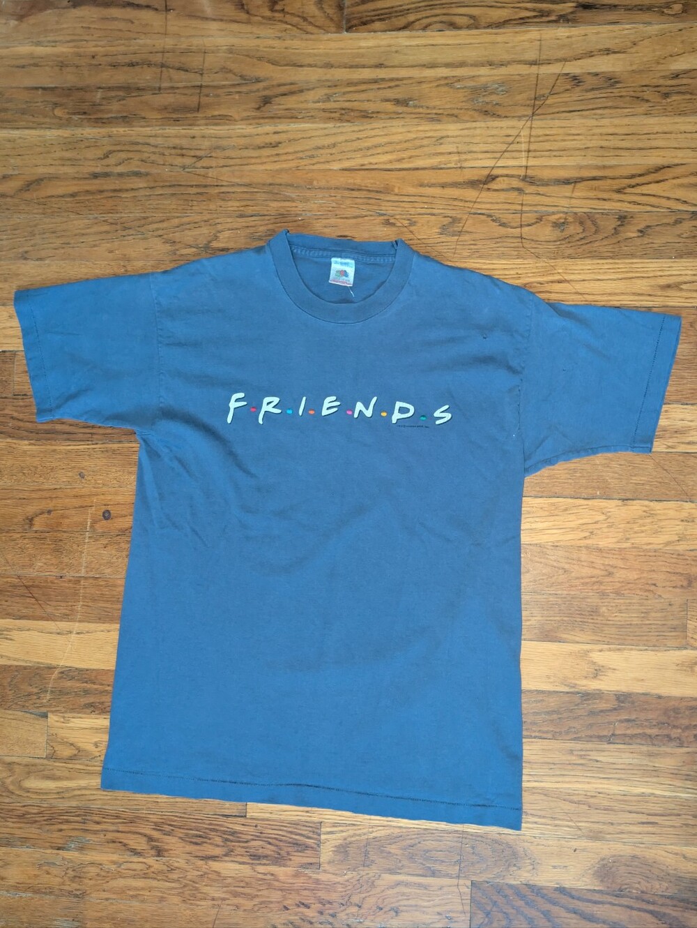 Vintage 1995 Friends T.V Show Short Sleeve Tshirt Made In USA Size Large